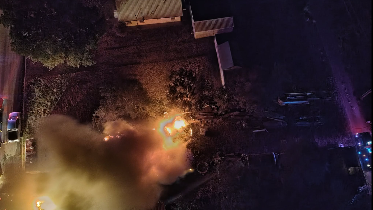 House fire in Alva destroys handyman supply-filled home