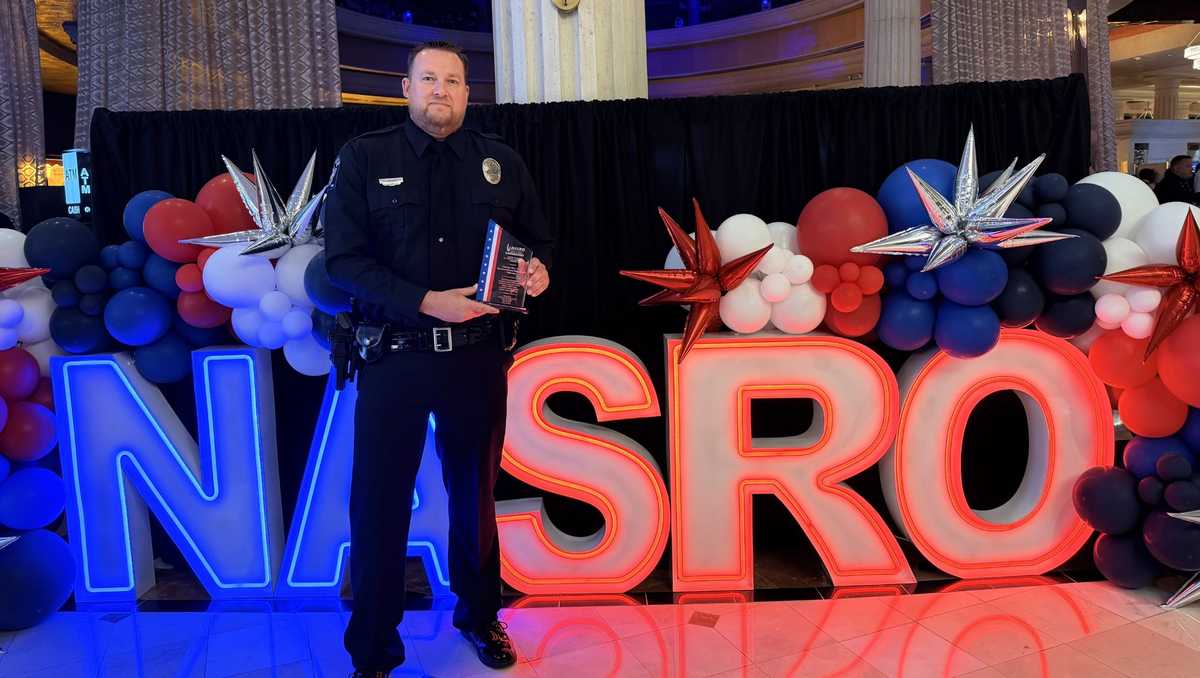 Bellevue school resource officer wins national award for teaching about impaired driving