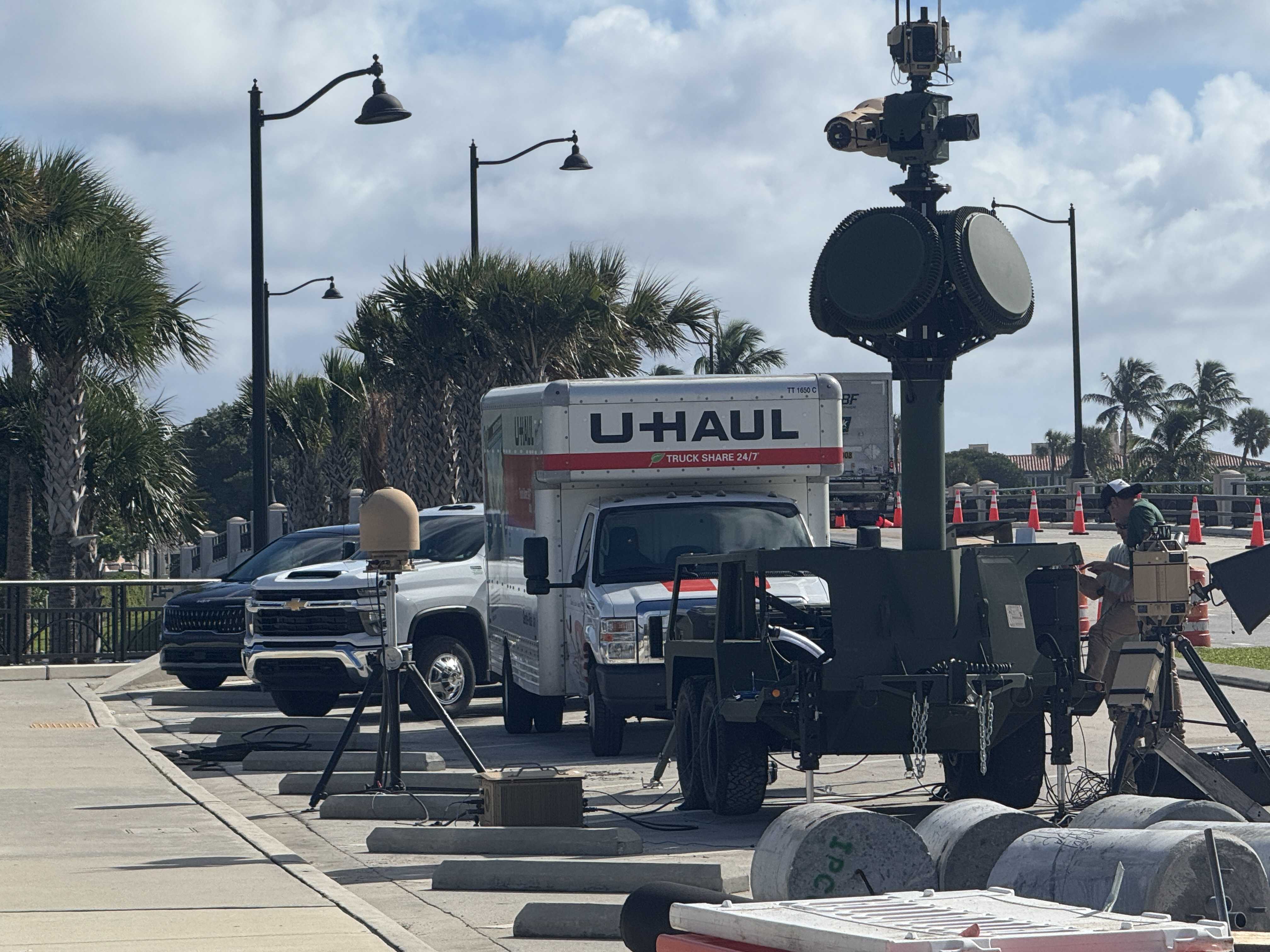 Air defense systems deployed at Mar-a-Lago and airport