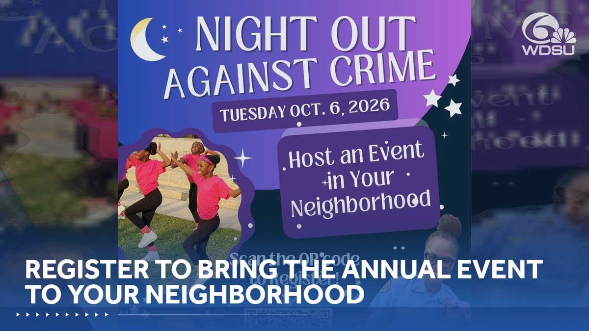 Register Now! NOPD asks neighborhoods to sign up for Night Out Against Crime