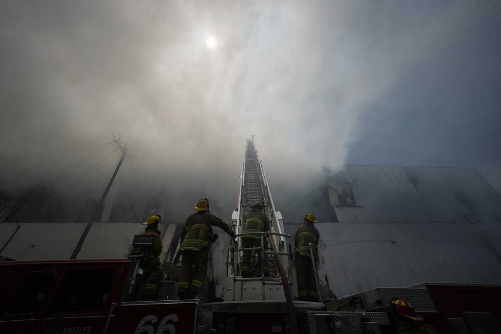 What to know about a cold storage warehouse fire in Los Angeles