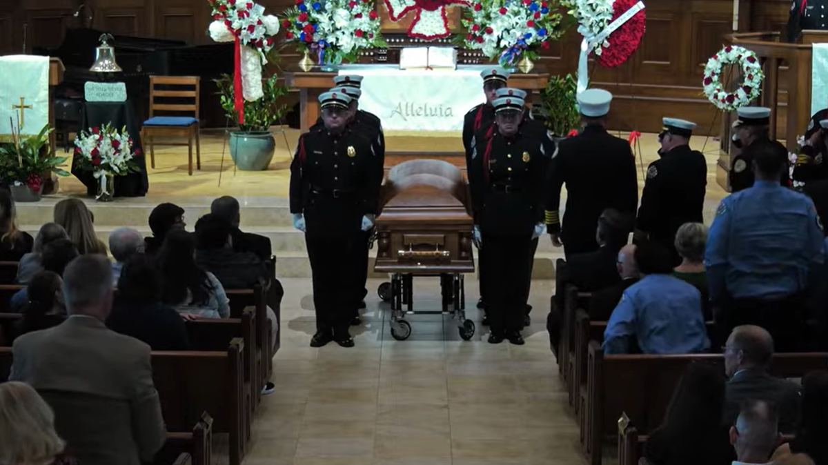 Indian River County remembers firefighter-paramedic Geoffrey Lang at memorial service