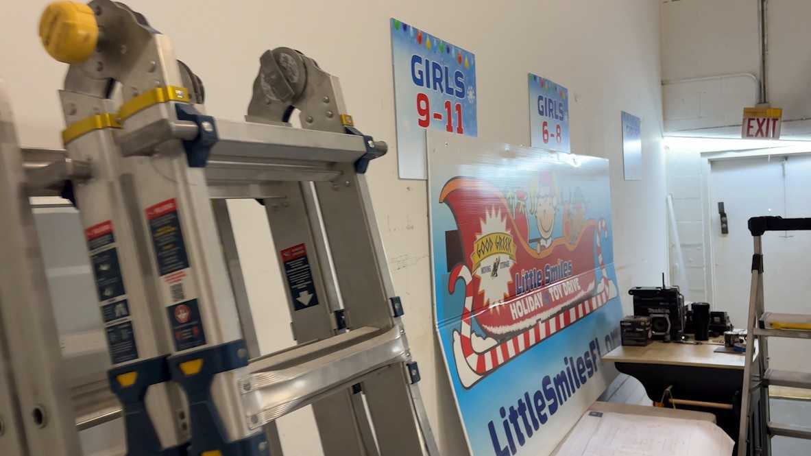 Little Smiles turning warehouse space into North Pole for holiday toy drive
