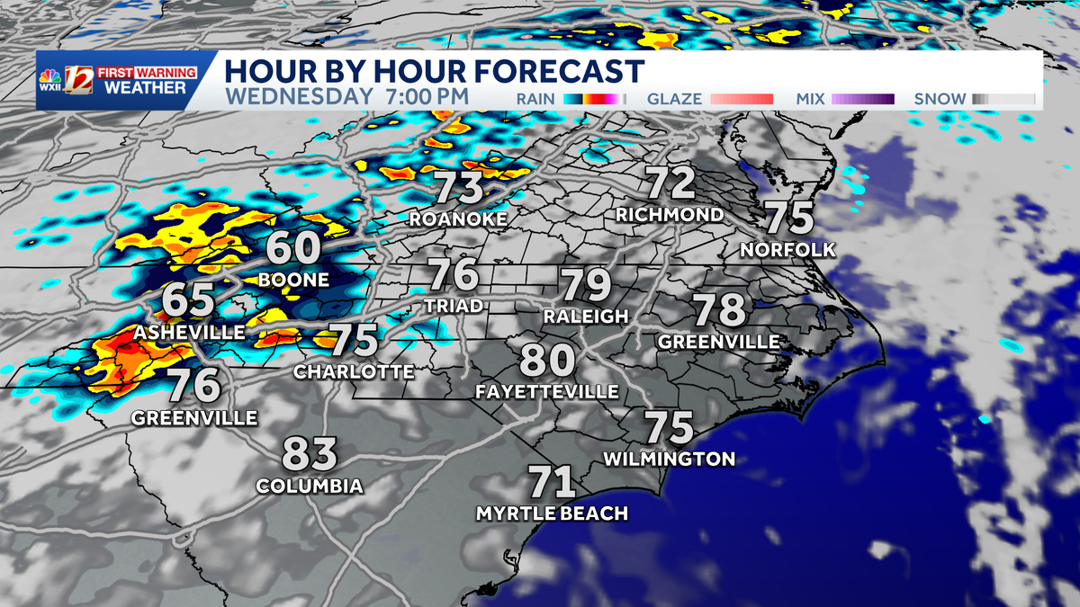 Cool start to a warmer Monday | Better midweek rain chances