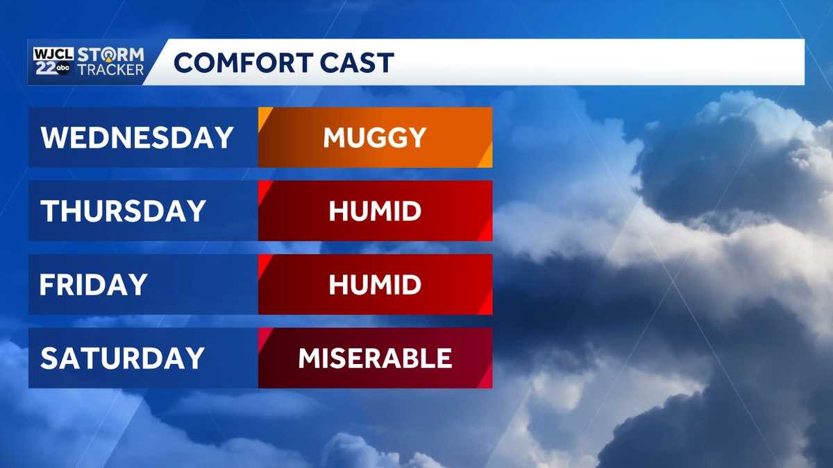 Another round of triple digit feels like temperatures on the horizon for SE Georgia, Lowcountry