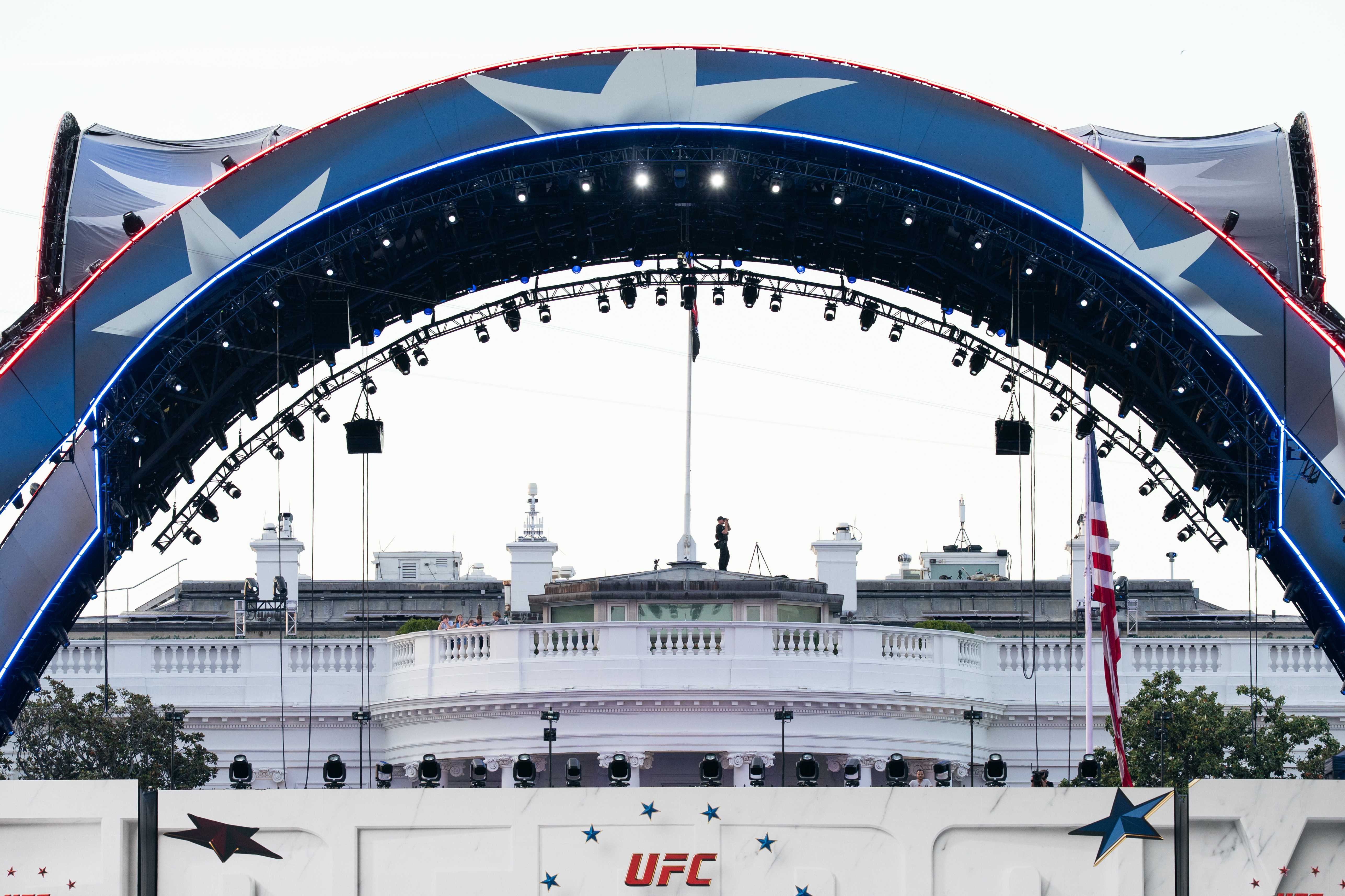 FBI disrupts 'planned attacks' aimed at White House UFC event