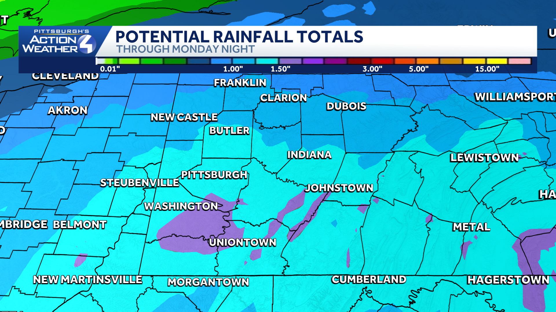 Its Raining But Western PA: Impact Day Sunday for tropical rain - WTAE