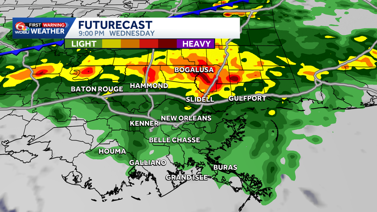 Strong storms will be possible late this afternoon and evening