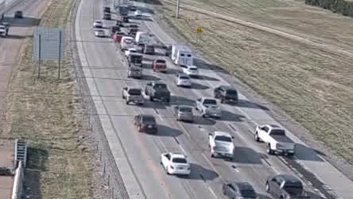 Crash causing significant traffic backup on I-44 in southwest OKC