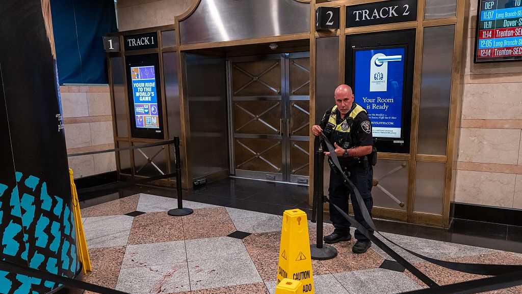 Six people hurt in stabbings at New York's Penn Station; suspect in custody