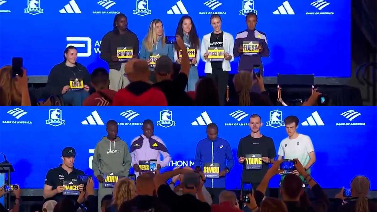 Star athletes of the 130th Boston Marathon talk race strategy, excitement