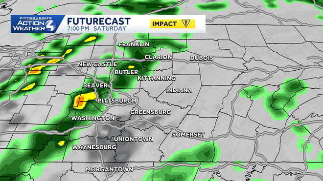Impact Day: Steady rain ends for western PA