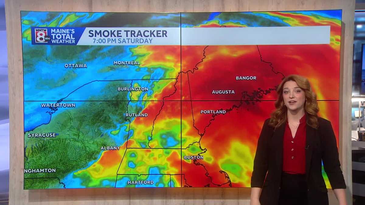 Return of wildfire smoke triggers air quality alert for all of Maine