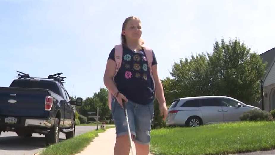 Lancaster County seventh grader proves vision loss won't limit her future