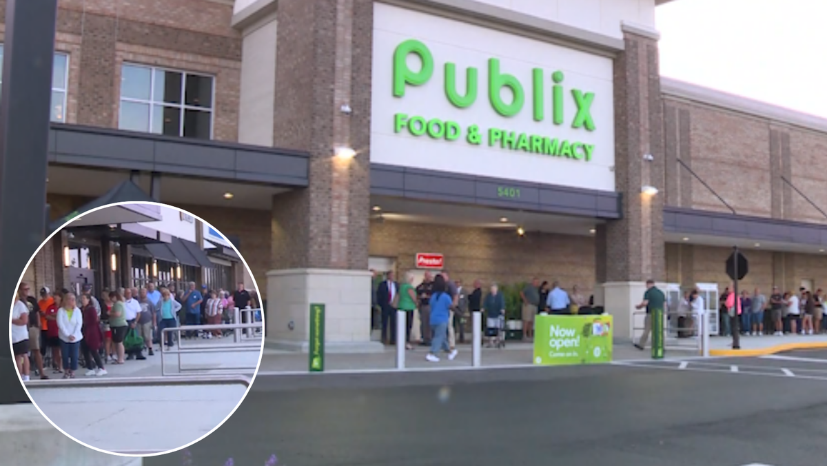 Large crowds line up for opening of second Publix in northern Kentucky