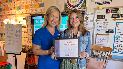Hilton Head Elementary teacher Brooke Urys fosters curiosity and kindness in second-grade classroom