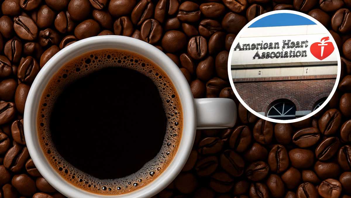 5 cups of coffee a day is fine for most adults, heart association says