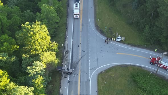 1 dead, 1 hurt after crash in Washington Township, Westmoreland County