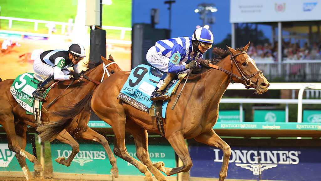 Always a Runner wins 152nd Kentucky Oaks, the first to run under the lights in prime time