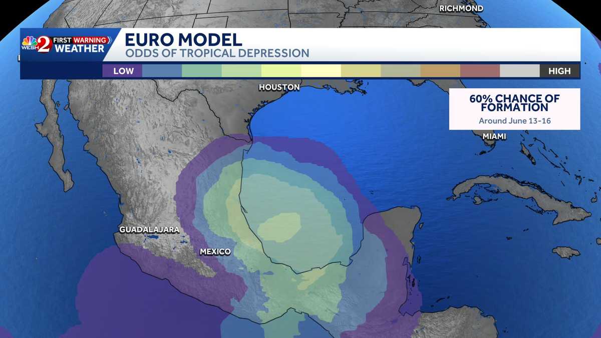 Caribbean tropical wave unlikely to develop despite online hype