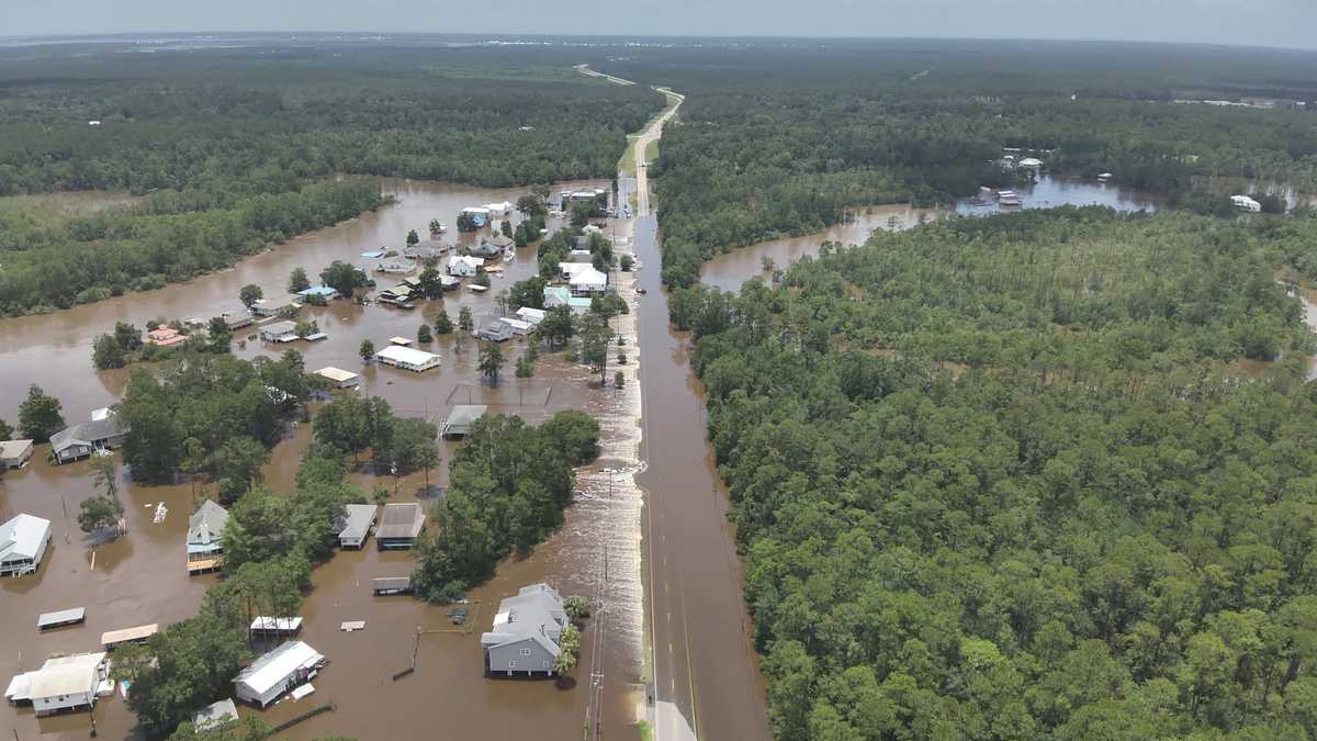Hundreds of Mississippi homes damaged by Tropical Storm Arthur