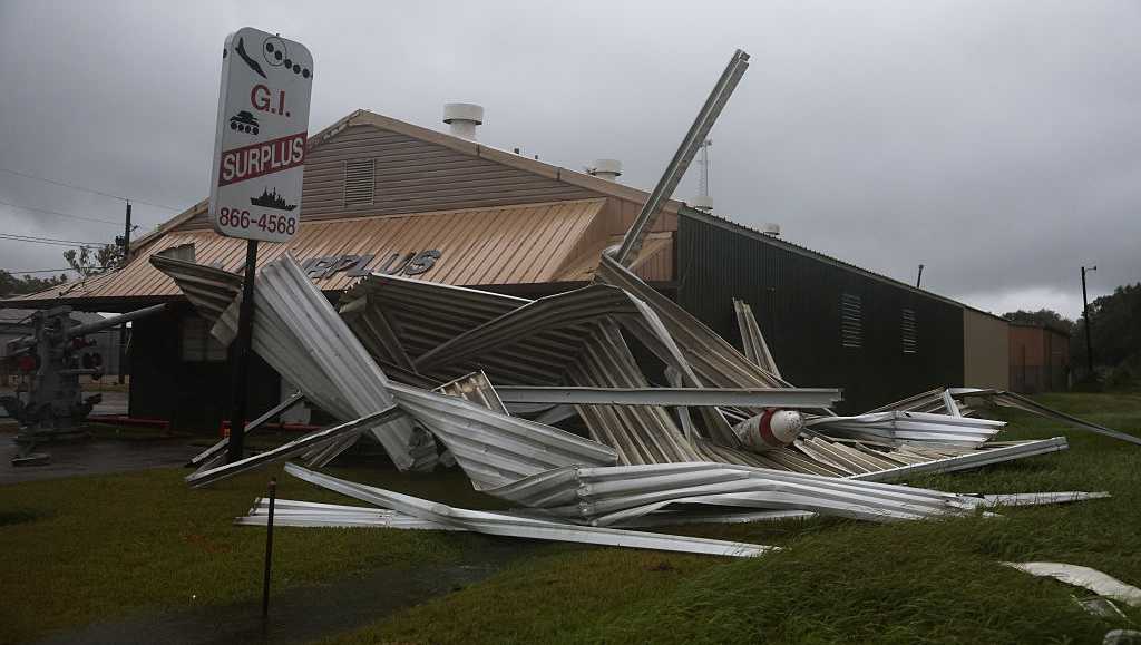 Tropical Storm Edouard moving over east Texas after ﻿making landfall along northwestern Gulf Coast