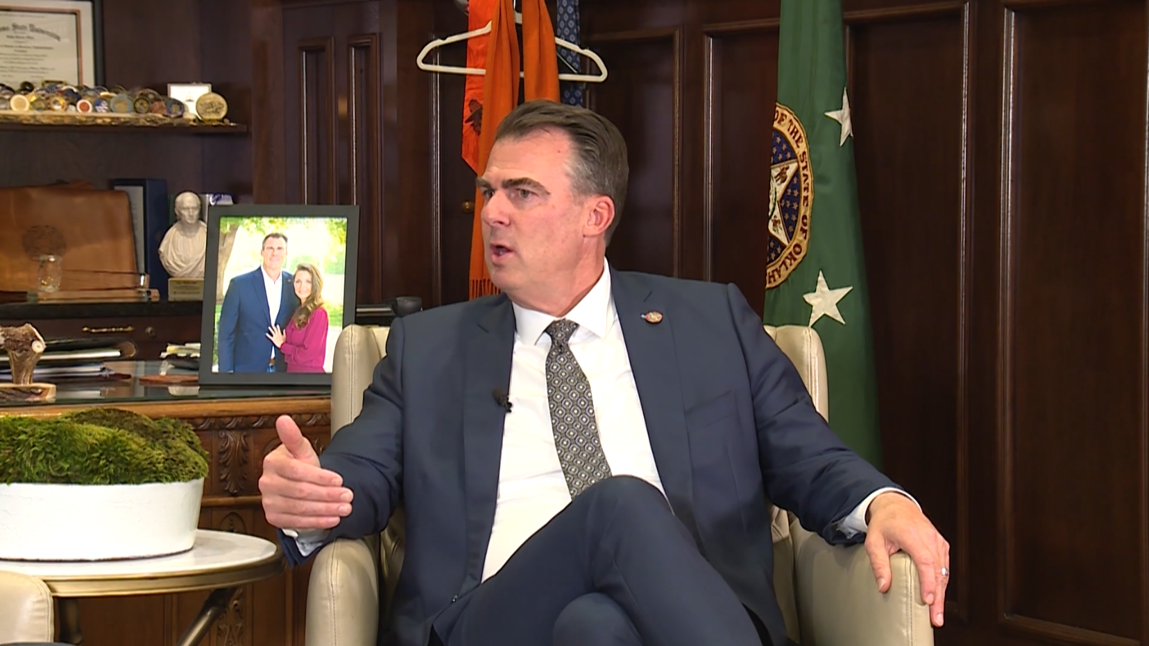Gov. Kevin Stitt denies grand jury allegations over ankle monitor release