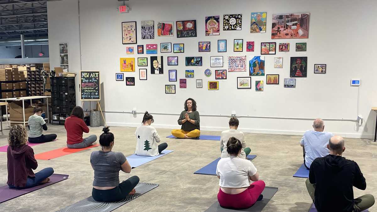 Yoga for Good: Maine woman raising money through movement