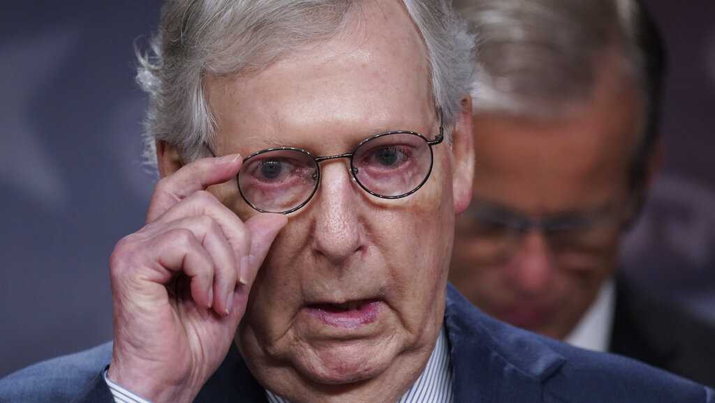 McConnell's office provides no new health update three weeks after hospitalization