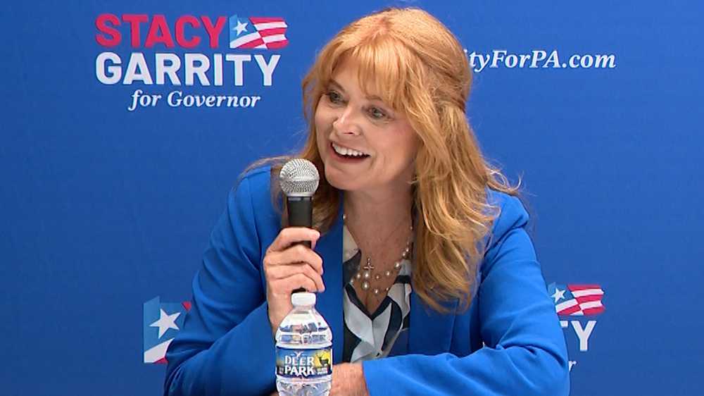 Republican gubernatorial nominee Stacy ﻿Garrity calls for pause on data center development
