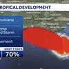 Gulf storm near Louisiana could strengthen into tropical depression or storm, NHC says