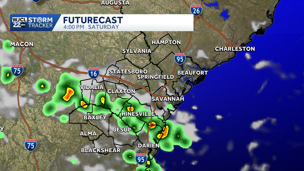 Remnants of Arthur clear out, but Father's Day weekend rain chances in the forecast for Savannah