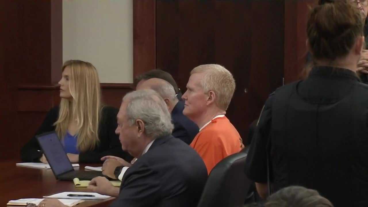 Alex Murdaugh in court for hearing after conviction was overturned