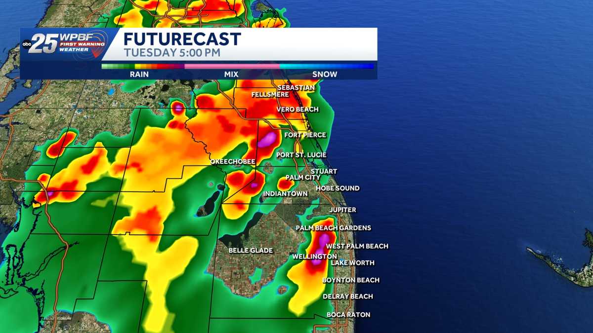 Expect heavy rain and lightning as strong storms move across South Florida