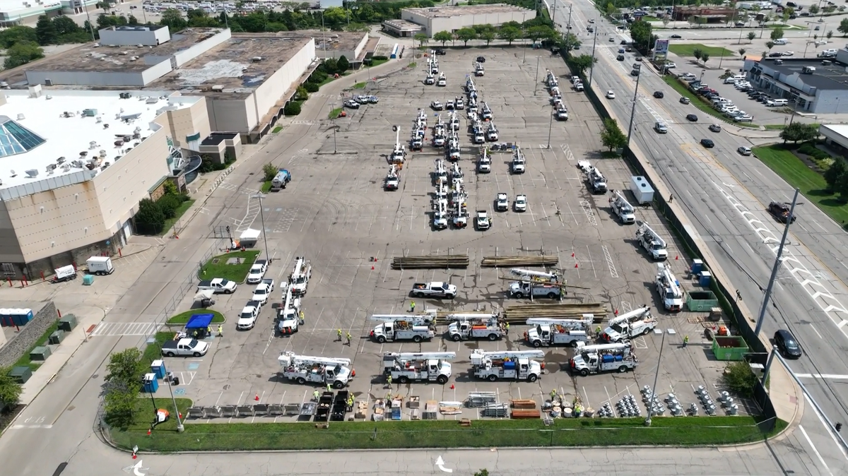 Duke Energy crews staged to continue restoring power, widespread damage remains throughout Tri-State