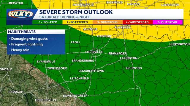 Weekend weather planner: High heat and strong storm chances, then drier