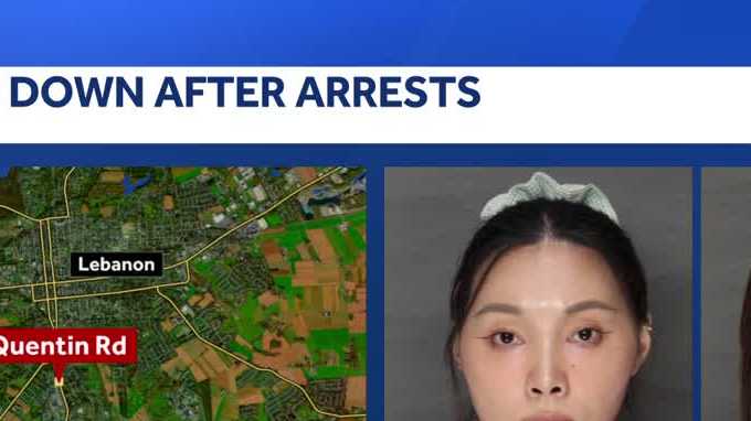 2 women charged after alleged sex operation found at Lebanon spa, DA says