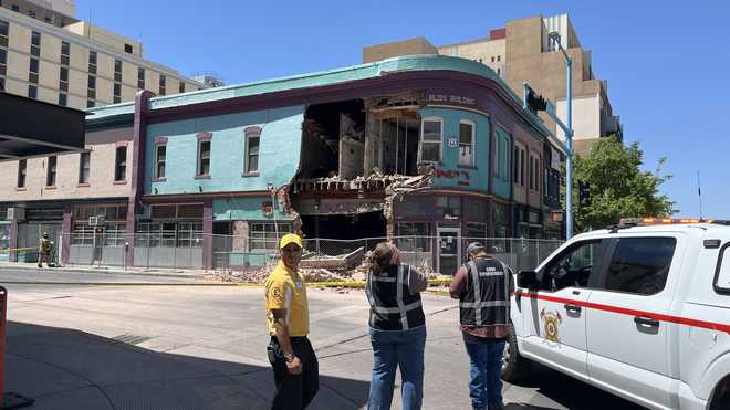 Lindy's Diner Collapse