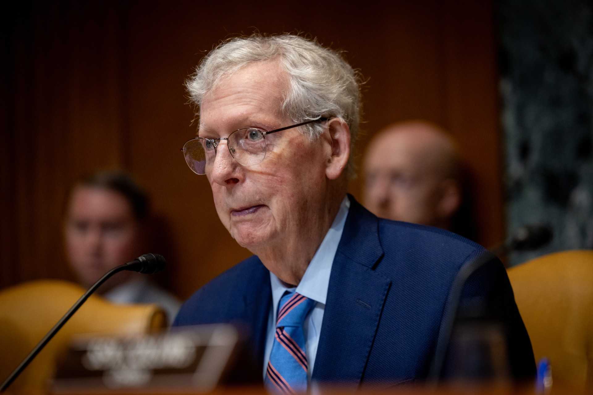 Mitch McConnell 'wants to be back' on Capitol Hill after hospitalization, GOP leader says