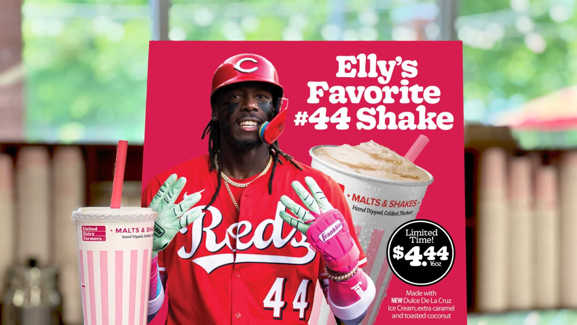 Reds shortstop partners with UDF for new ‘Dulce De La Cruz’ ice cream flavor