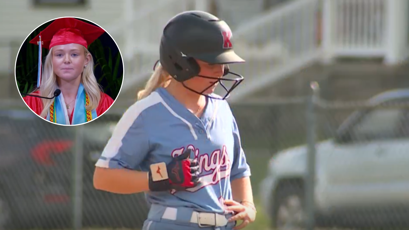 Kings senior honors late father as softball team makes run for championship