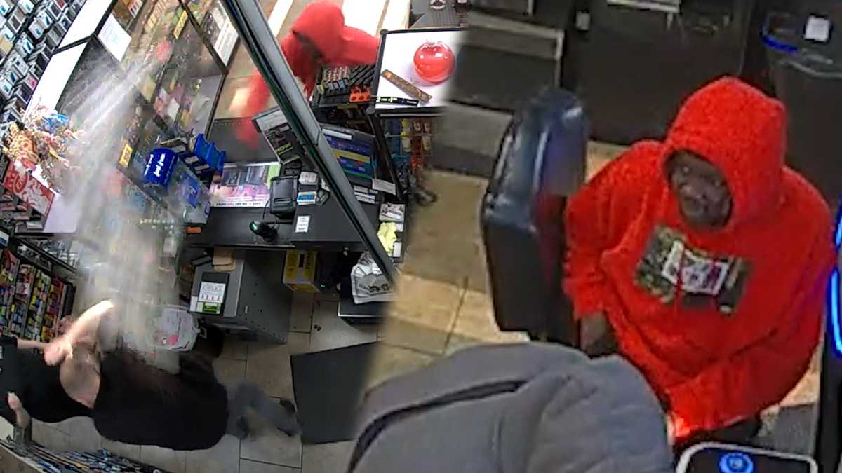 Omaha police search for man caught on camera assaulting cashier