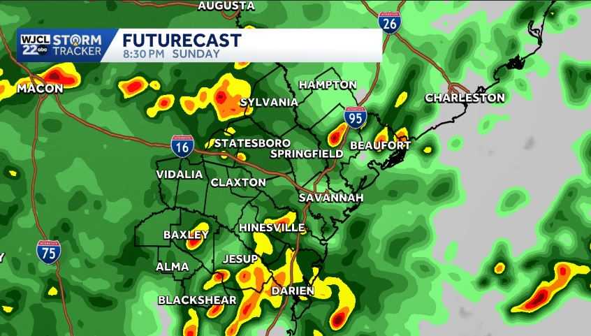 Localized flooding a concern the next few days across Coastal Georgia ...