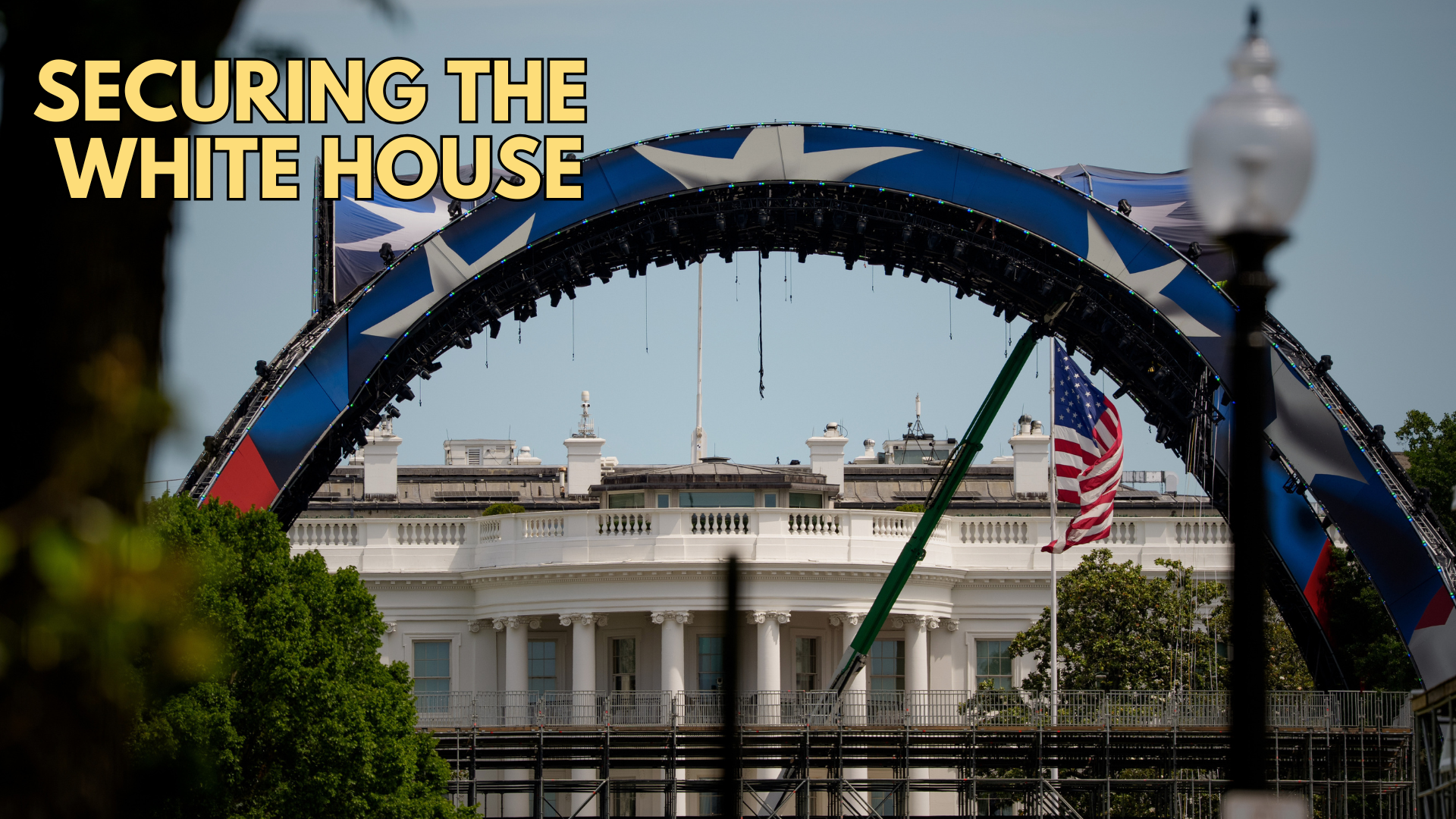 How the Secret Service is protecting the White House ahead of Sunday's UFC event