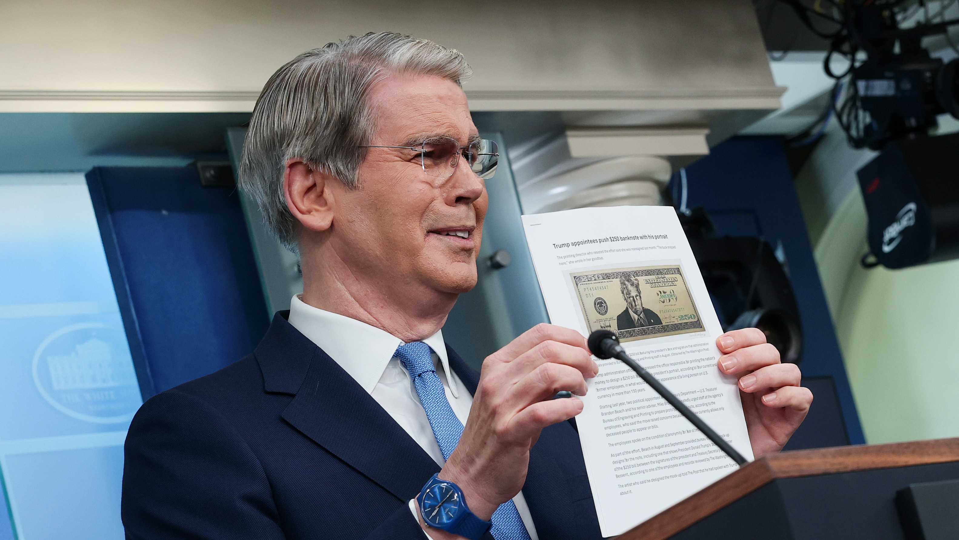 Treasury taking steps to create $250 bill with Trump's image