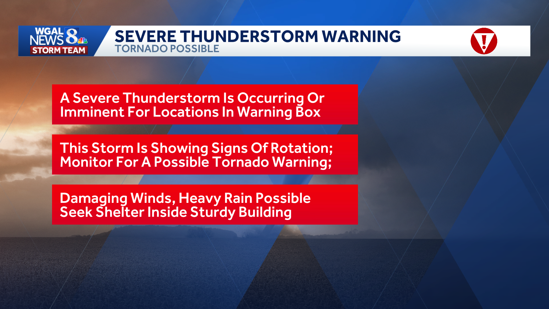 Explained: Severe Thunderstorm Warning Categories - WGAL