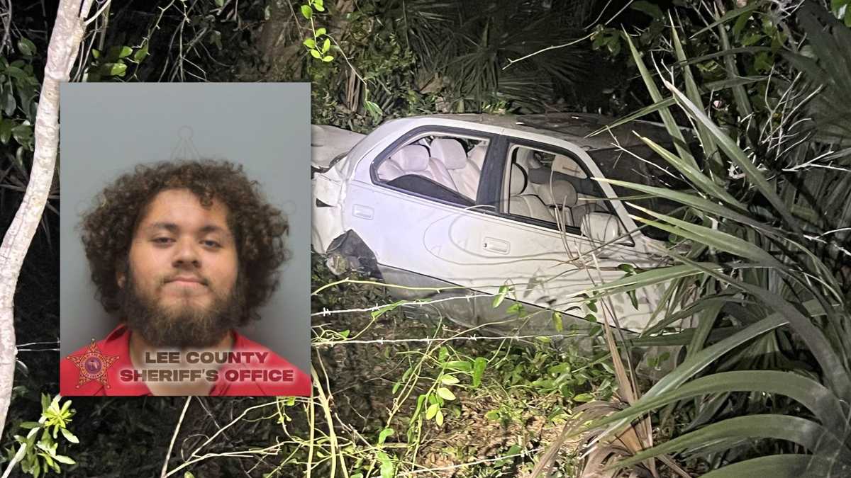 Florida man crashes after 130 mph chase, jokes about needing faster car, FHP says
