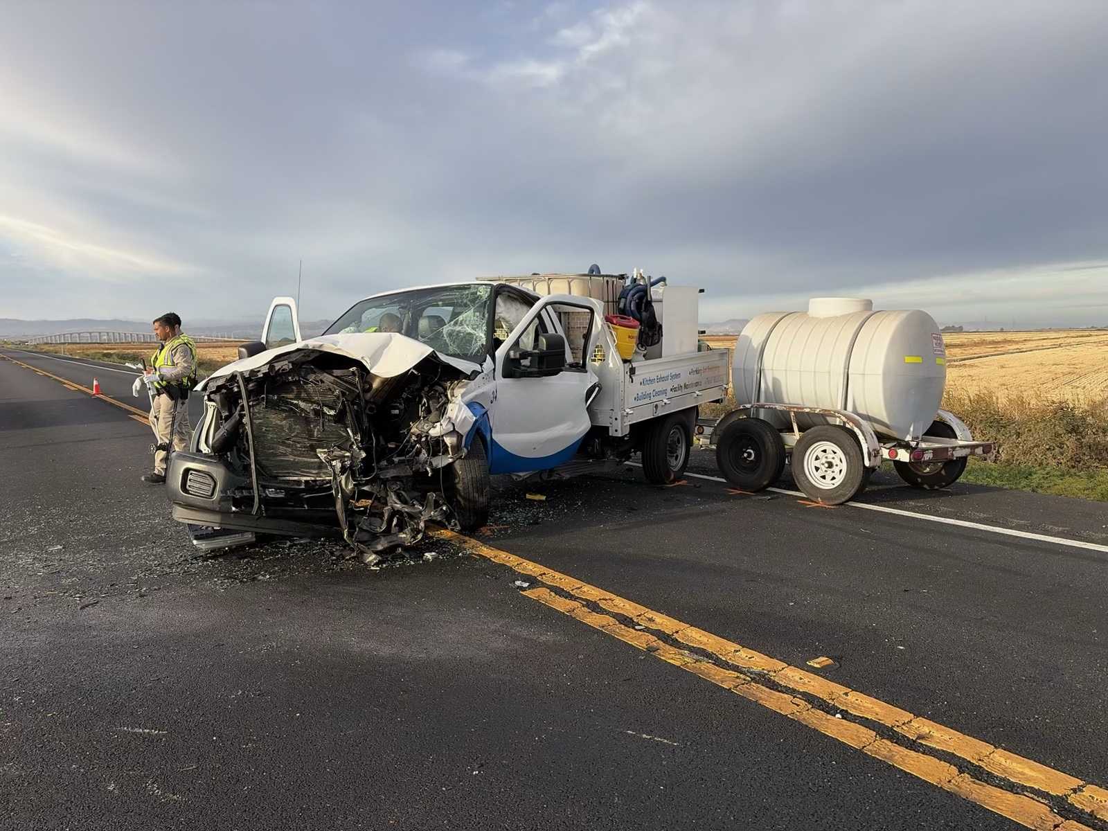 1 killed, 2 injured in State Route 160 car crash, CHP says