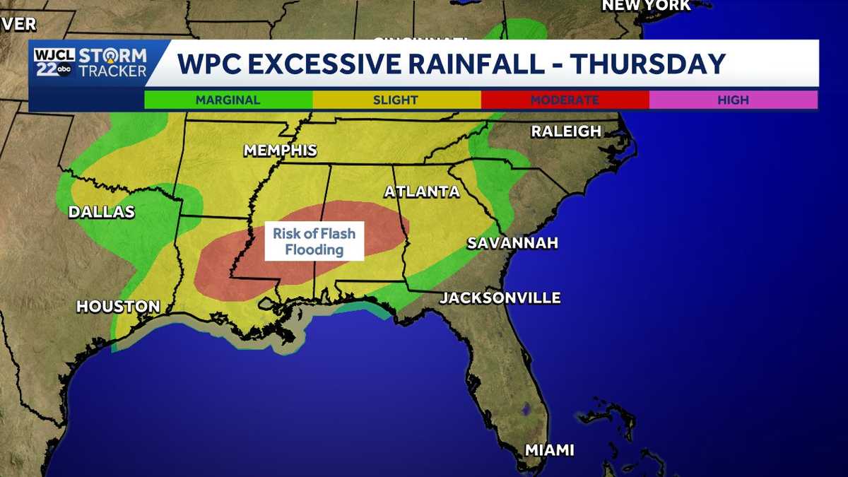 First tropical system of 2026 to bring impacts to areas from the Gulf Coast to Southeast