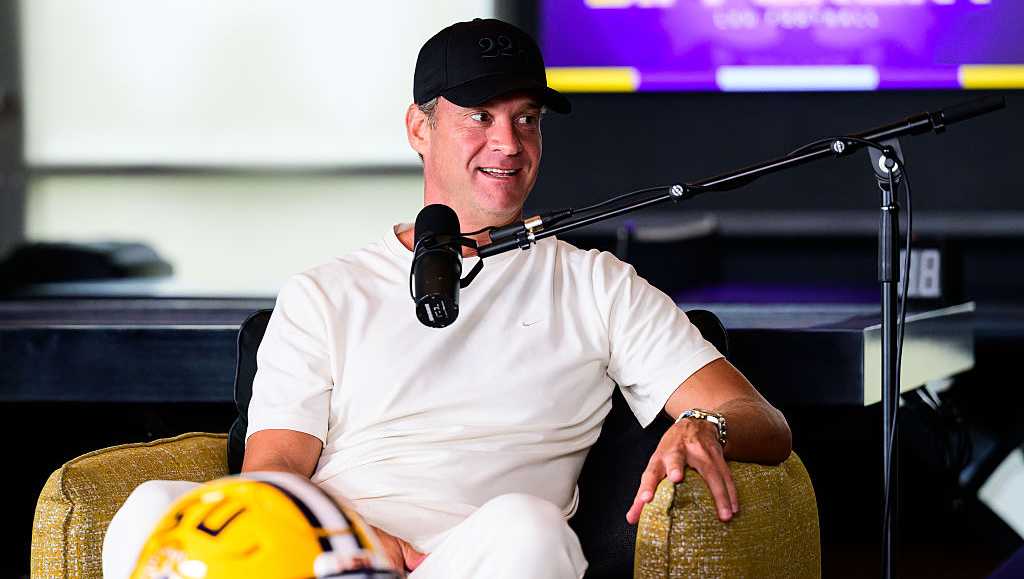 WATCH NOW LIVE: LSU head coach Lane Kiffin, 3 Tigers players speaking at SEC Football Media Days